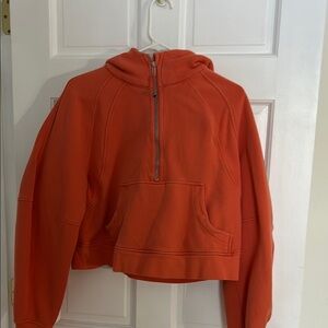 Orange Scuba Half Zip